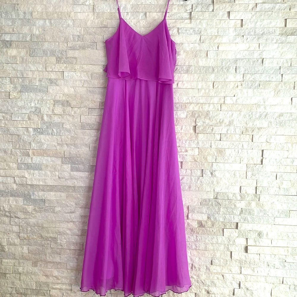 Dress from Halston.
